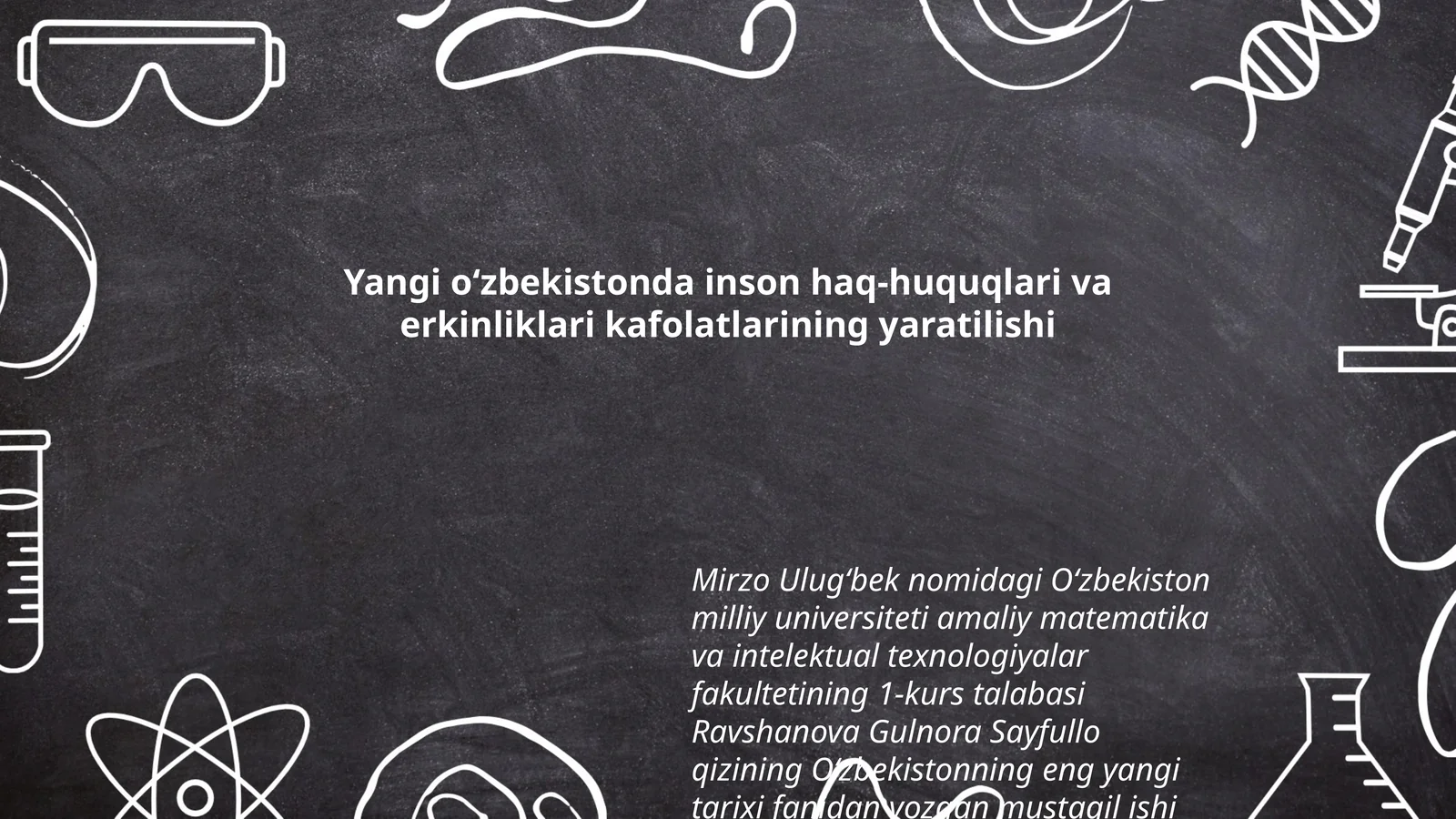 Oʻzbekistonning Inson Haq-huquqlari va Erkinliklari Tarixi