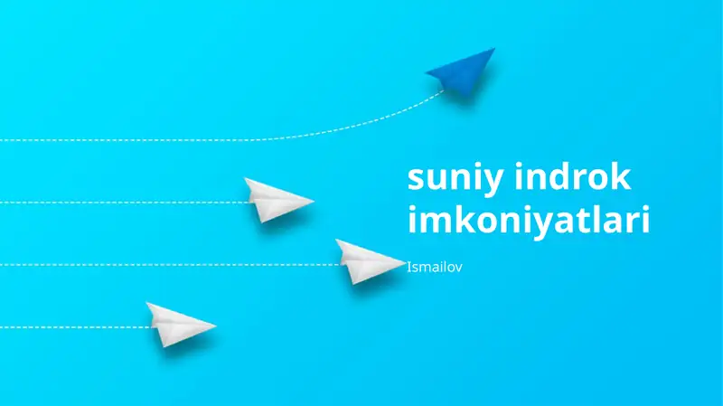 Suniy intellektning kelajagi