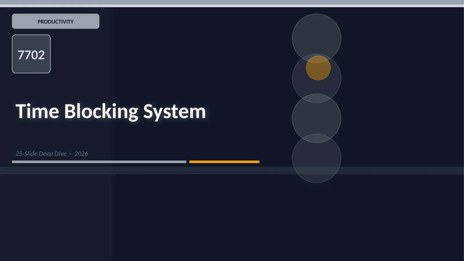 Time Blocking System