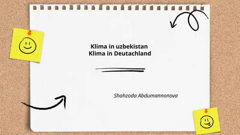 Klimazonen und Köppen‑Klassifikation in Usbekistan und Deutschland
