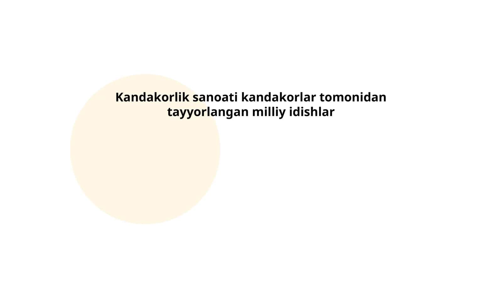 Kandakorlik sanoati kandakorlar tomonidan tayyorlangan milliy idishlar