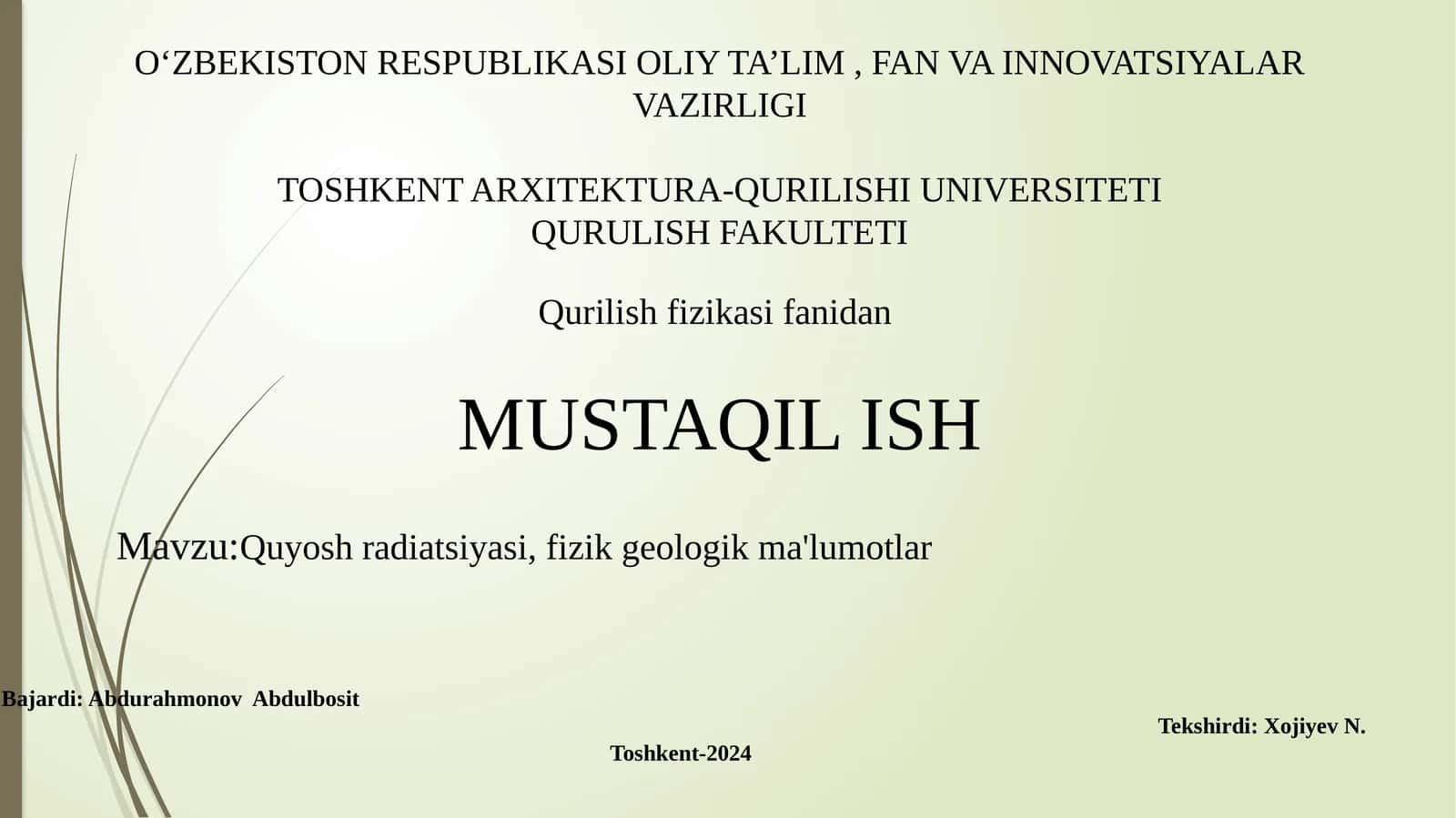 Quyosh radiatsiyasi