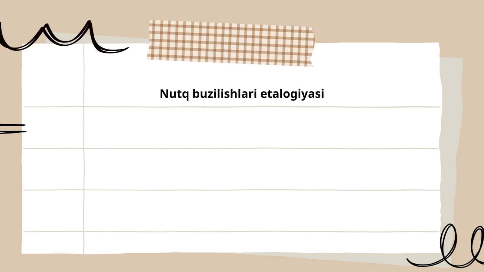 Nutq buzilishlari etalogiyasi