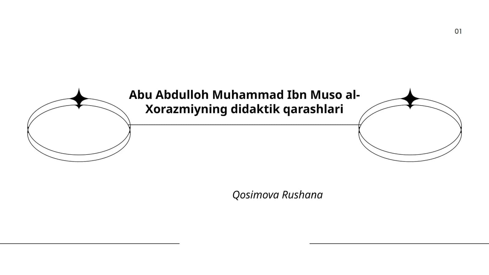 Abu Abdulloh Muhammad Ibn Muso al-Xorazmiyning didaktik qarashlari