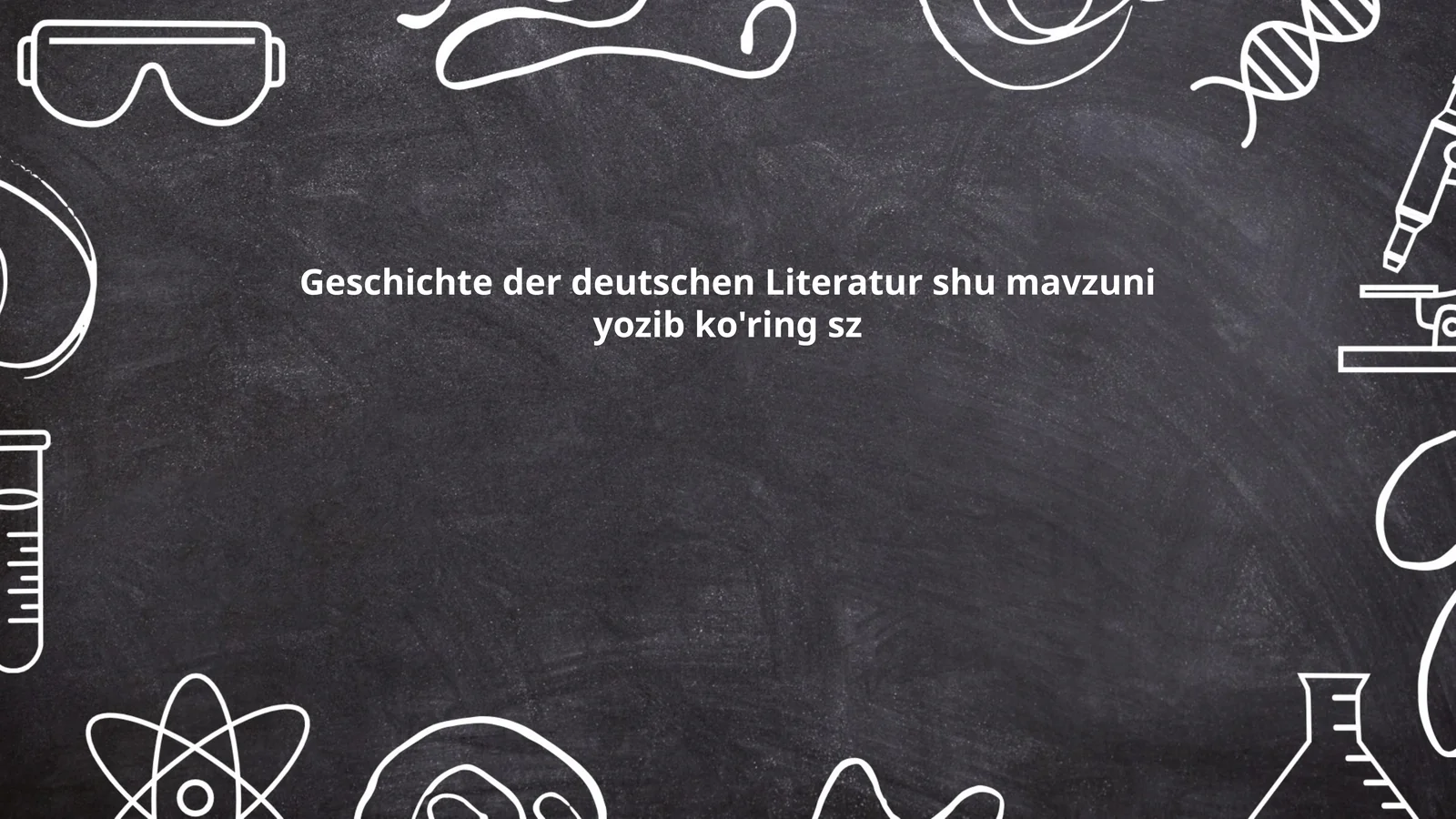 Geschichte der deutschen Literatur