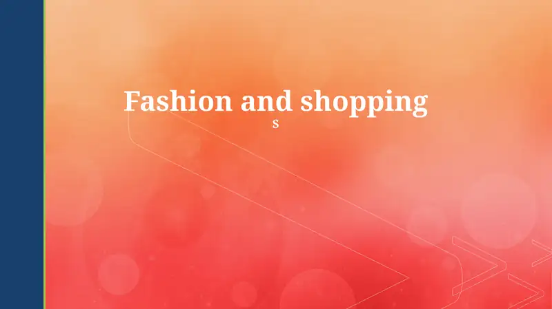 The Fashion Industry Landscape