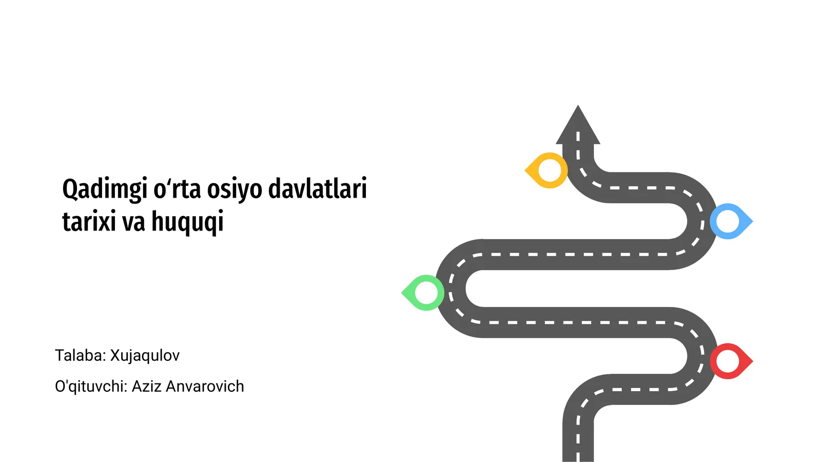 Qadimgi oʻrta osiyo davlatlari tarixi va huquqi