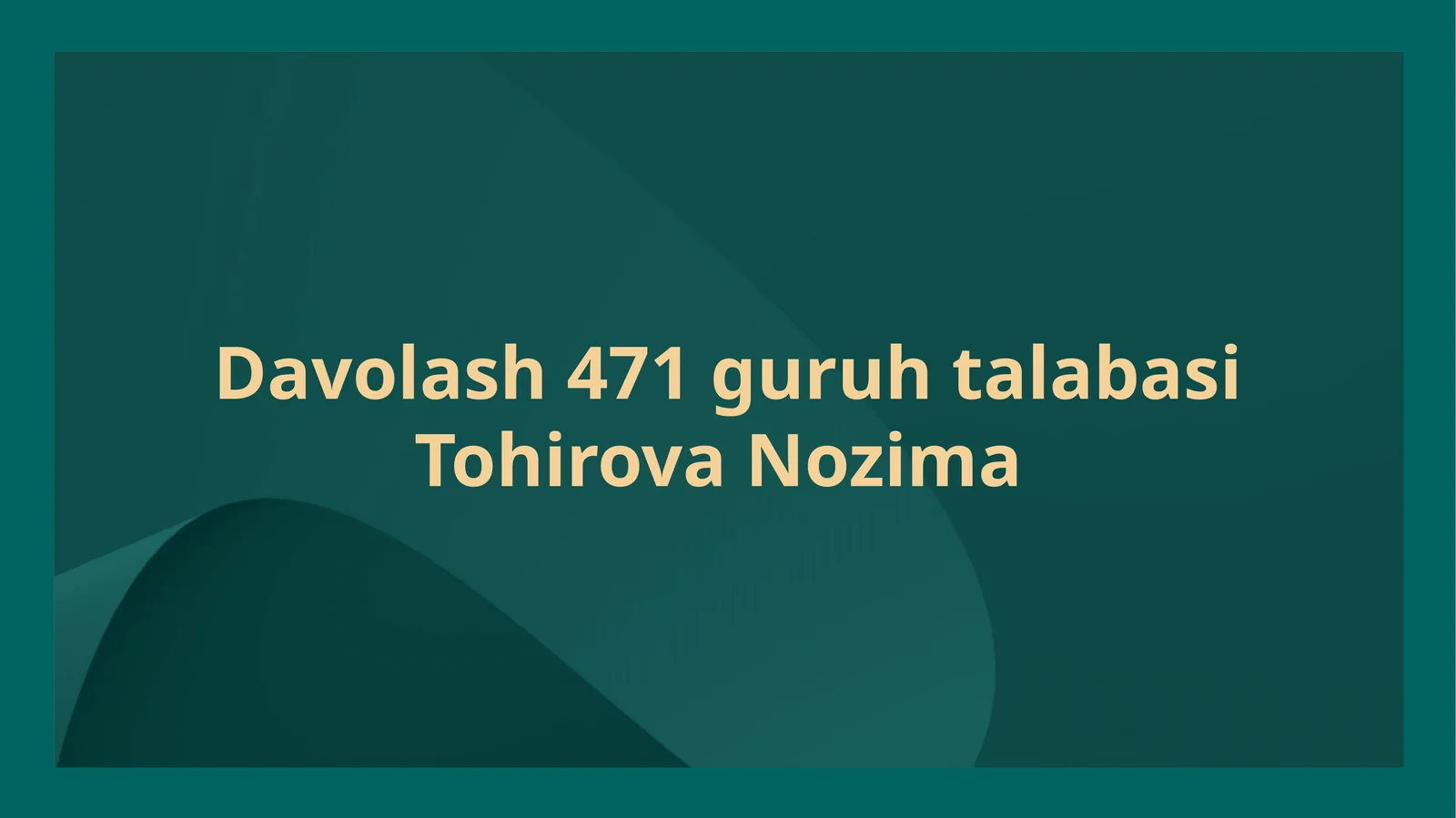 O'pka interstitsial kasalliklari