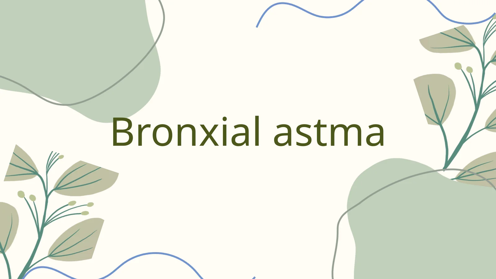 Bronxial astma