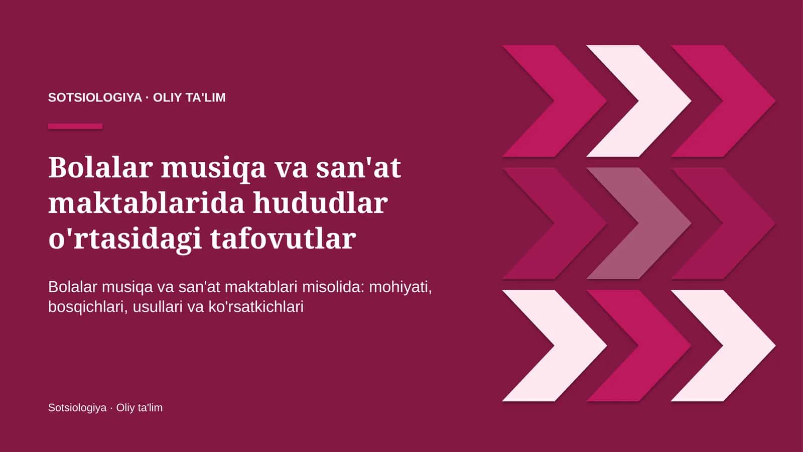 bolalar musiqa va san'at maktablarida hududlar o'rtasidagi tafovutlar 2355