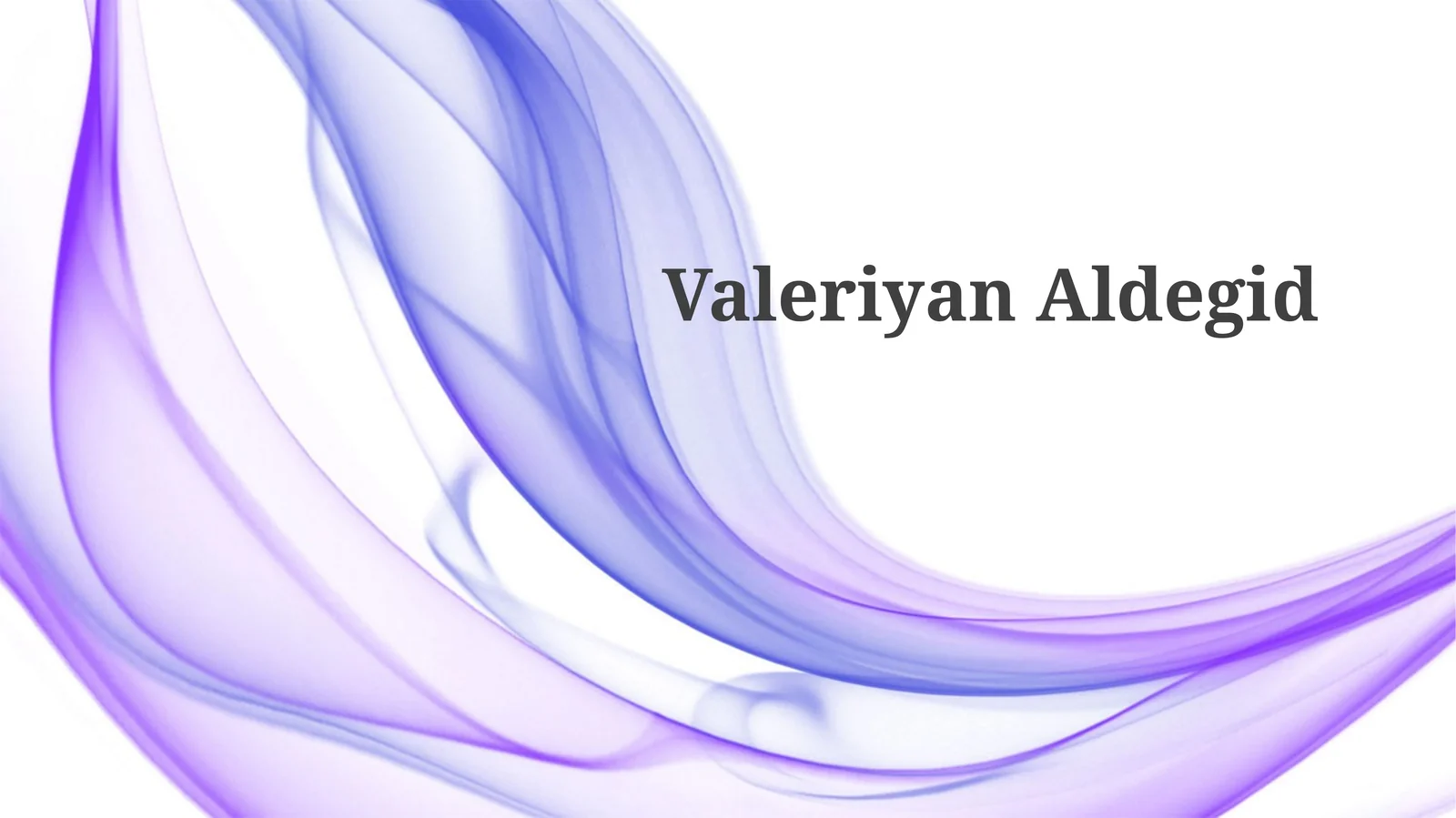 ValeriyanAldegid