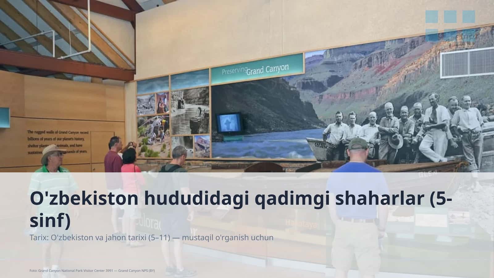 O'zbekiston hududidagi qadimgi shaharlar (5-sinf)