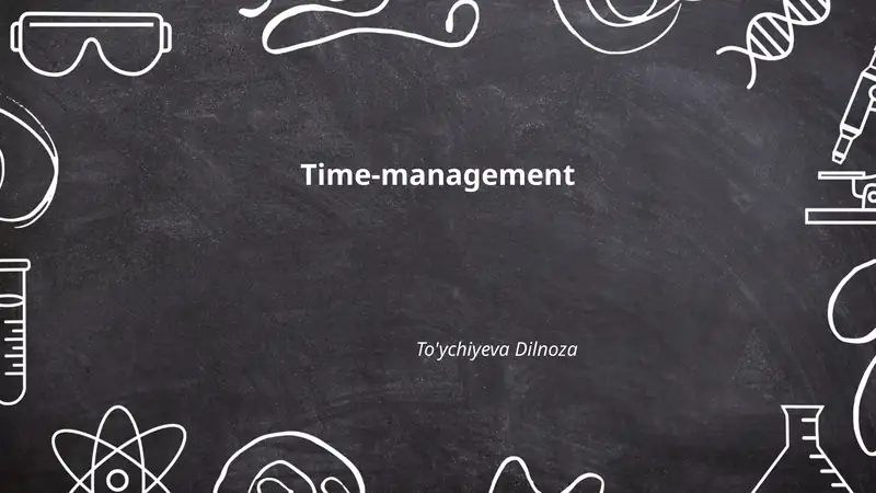 Time-management