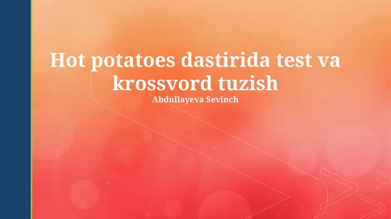 Issiq Kartoshka: Umumiy Ma'lumot