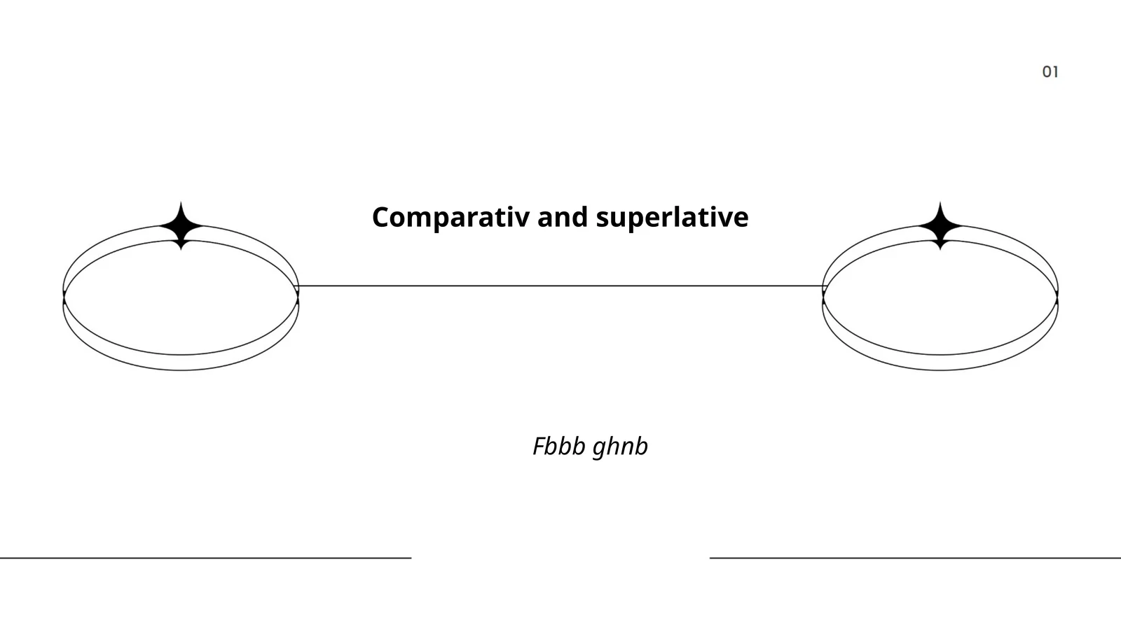 Forming Comparatives for One-Syllable Adjectives