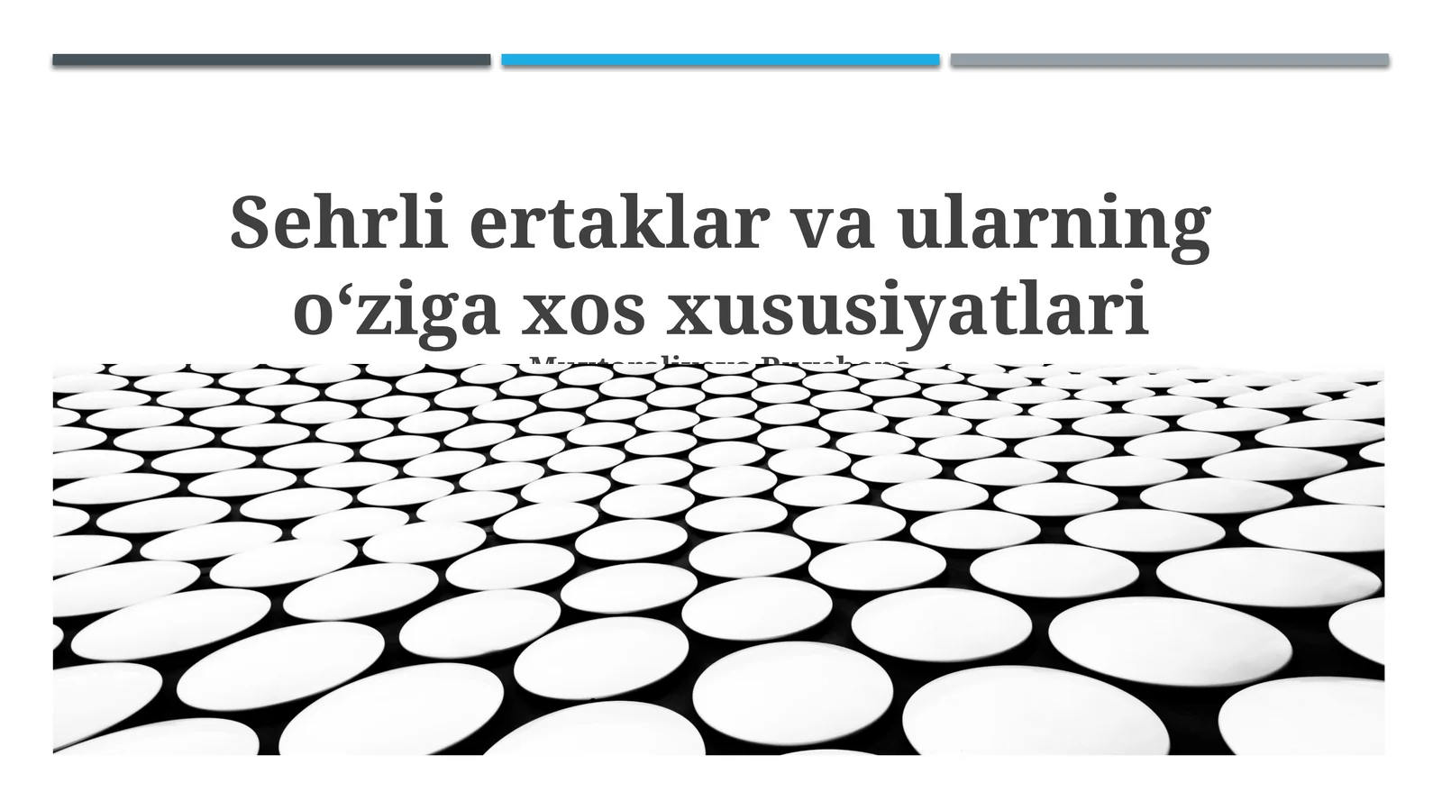 Sehrli ertaklar va ularning oʻziga xos xususiyatlari