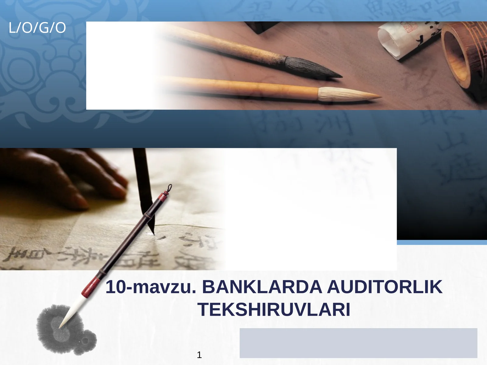 Banklarda auditorlik tekshiruvlari bo‘yicha buxgalteriya hisobi