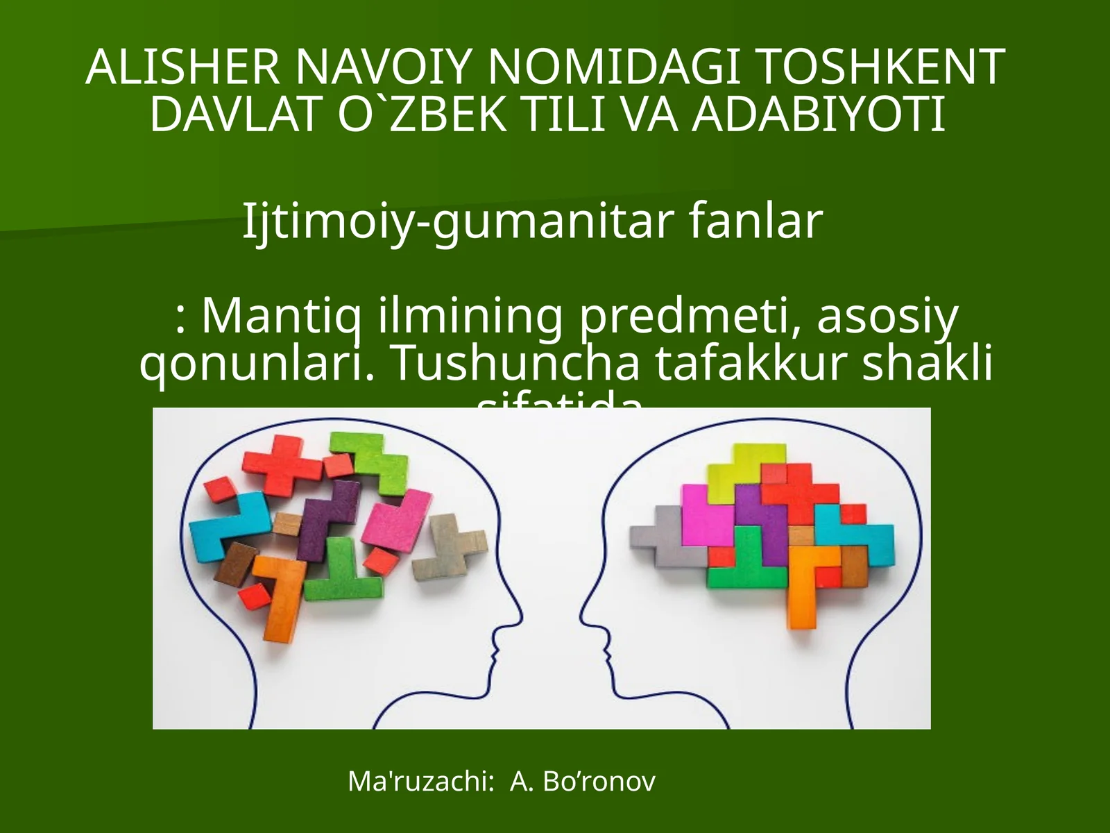 TAFIANNOMI IJTIMOIY-FANLARNI O'RGANISHDA MUHIM