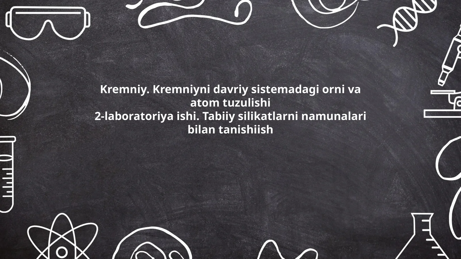 Kremniy. Kremniyni davriy sistemadagi orni va atom tuzulishi