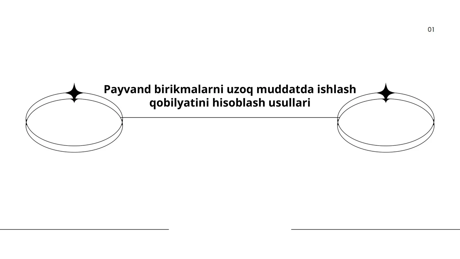 Payvand birikmalarni uzoq muddatda ishlash qobilyatini hisoblash usullari