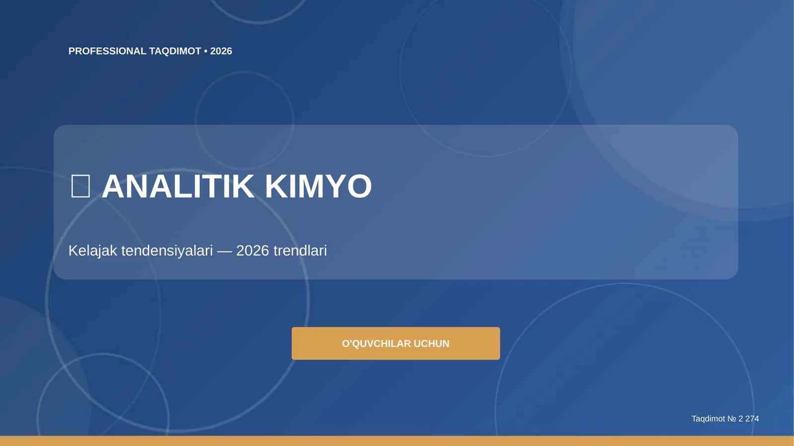 ANALITIK KIMYO