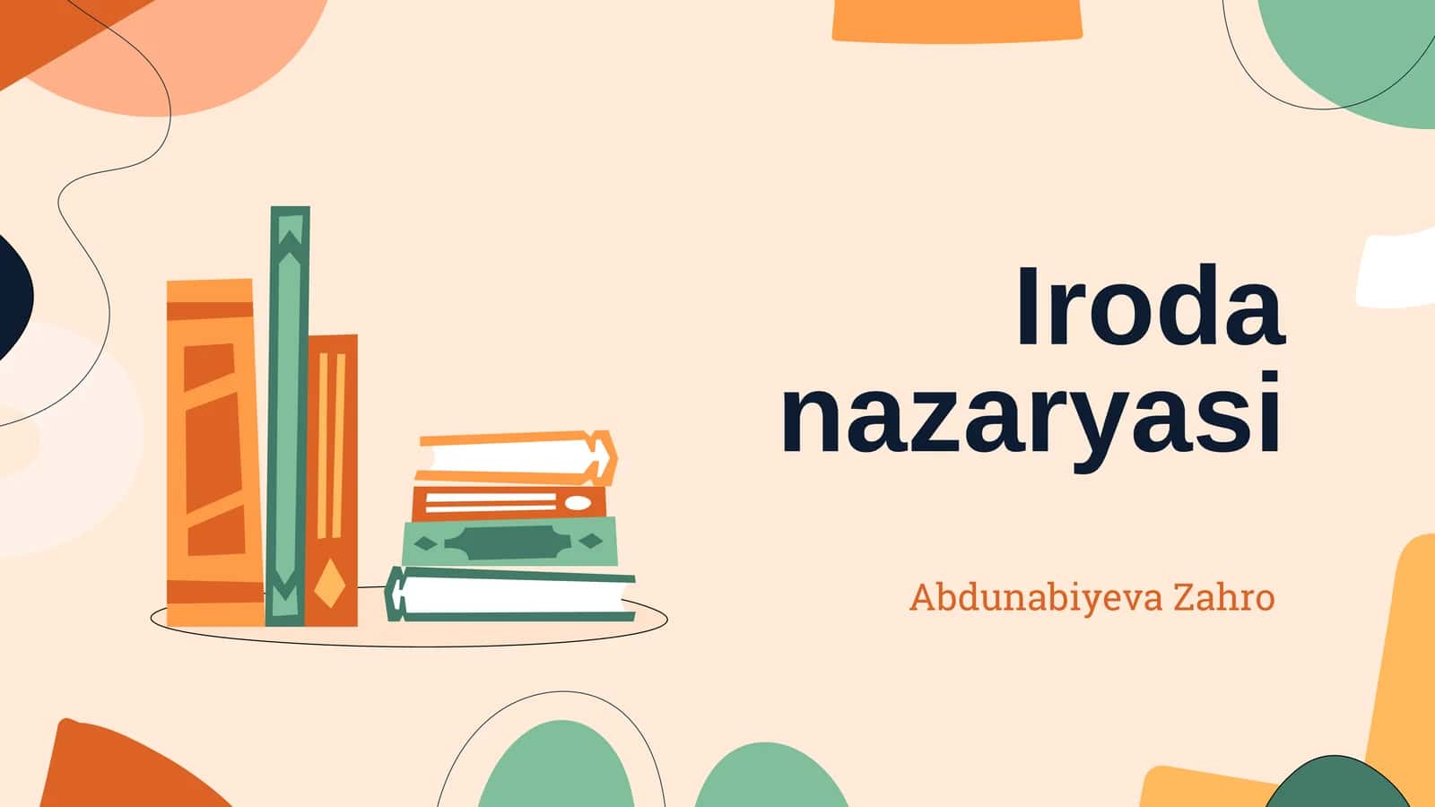 Iroda nazaryasi