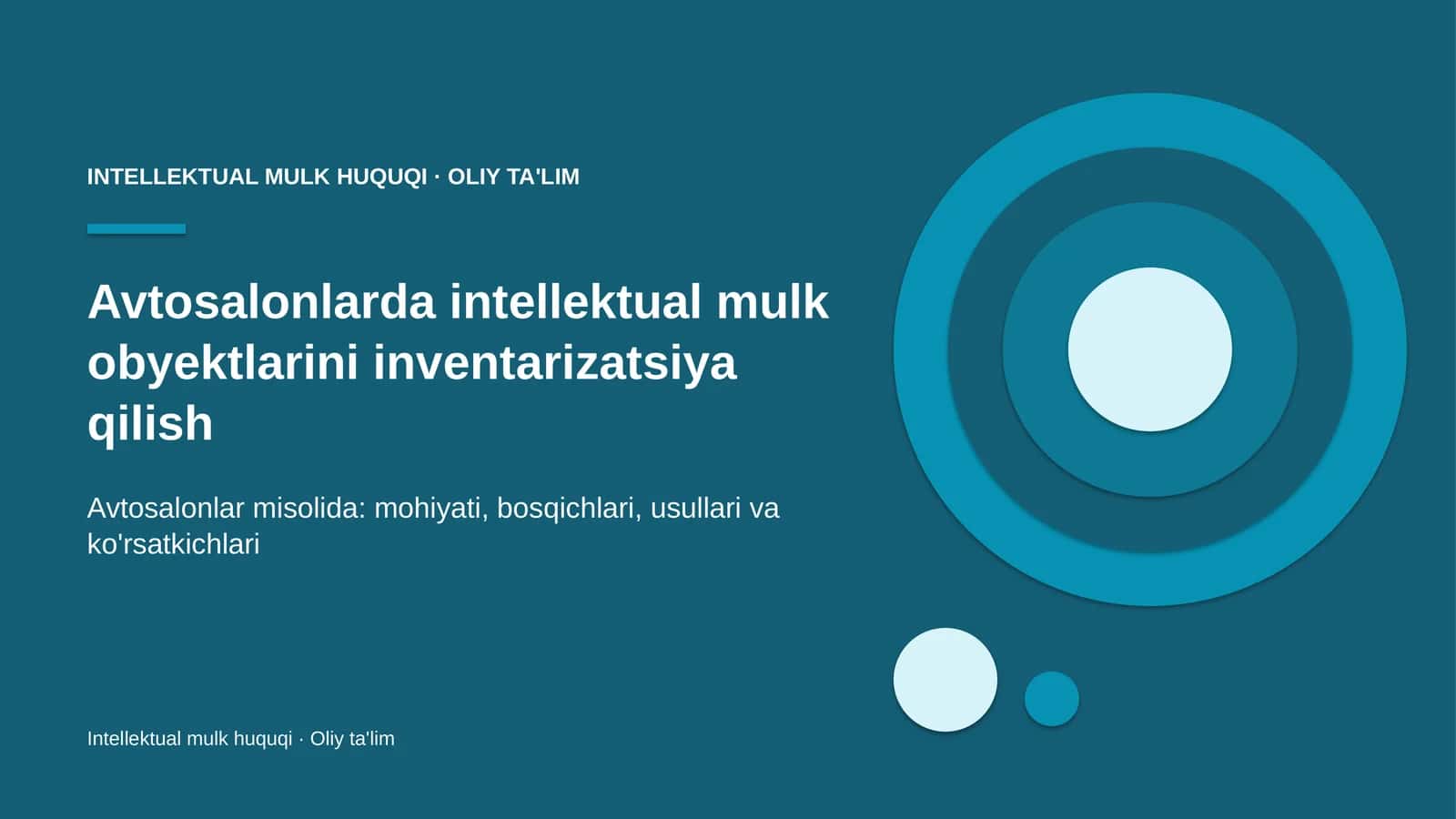 avtosalonlarda intellektual mulk obyektlarini inventarizatsiya qilish 3404