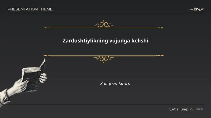 Zardushtiylikning vujudga kelishi