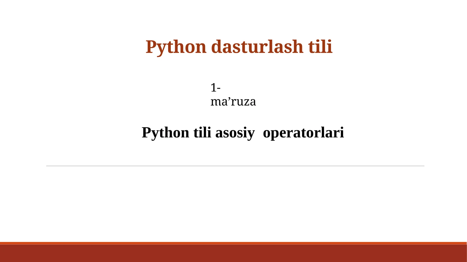 Pythondasturlashtili