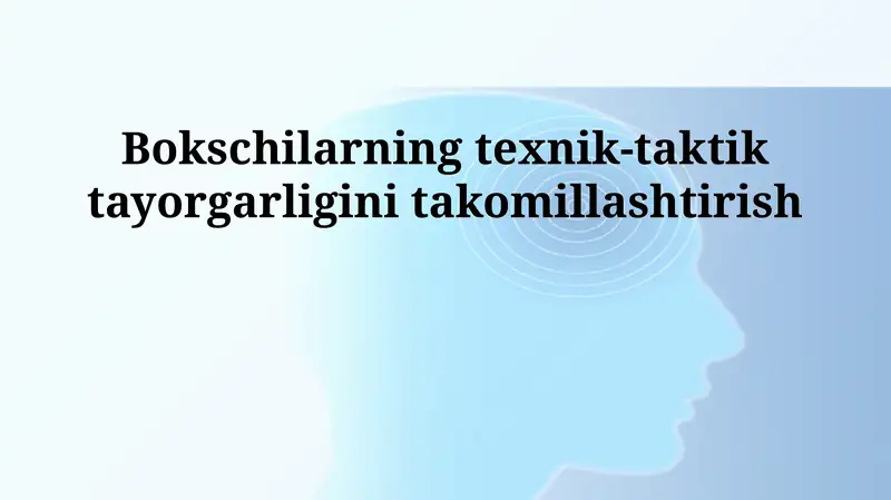 Boks texnikasi