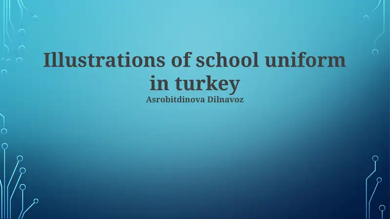 Turkish School Uniforms