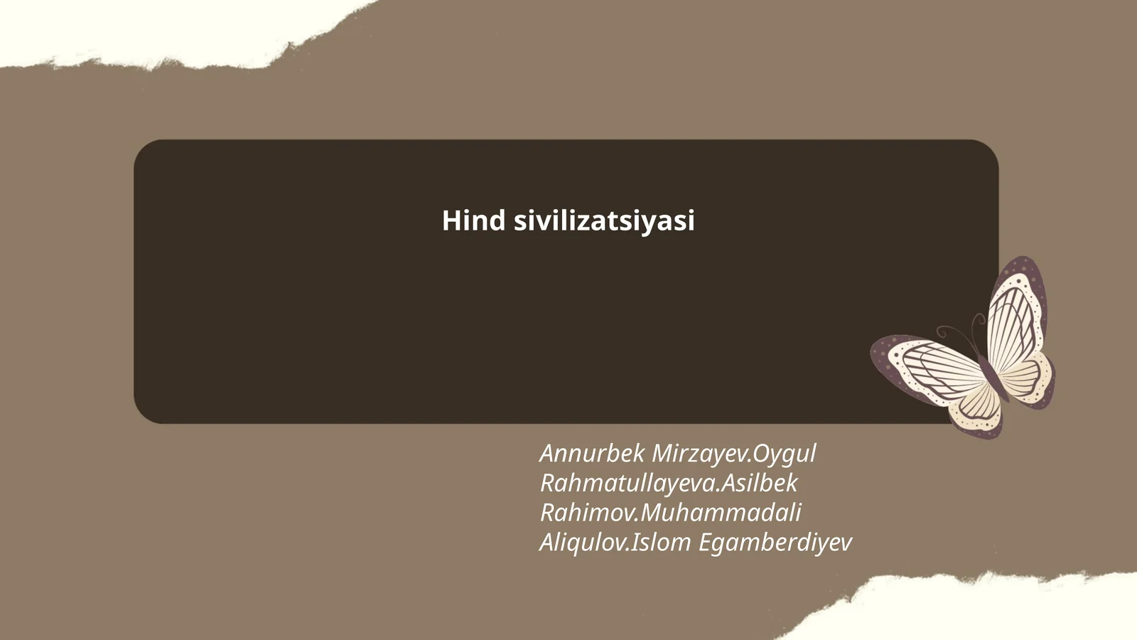 Hind Sivilizatsiyasi