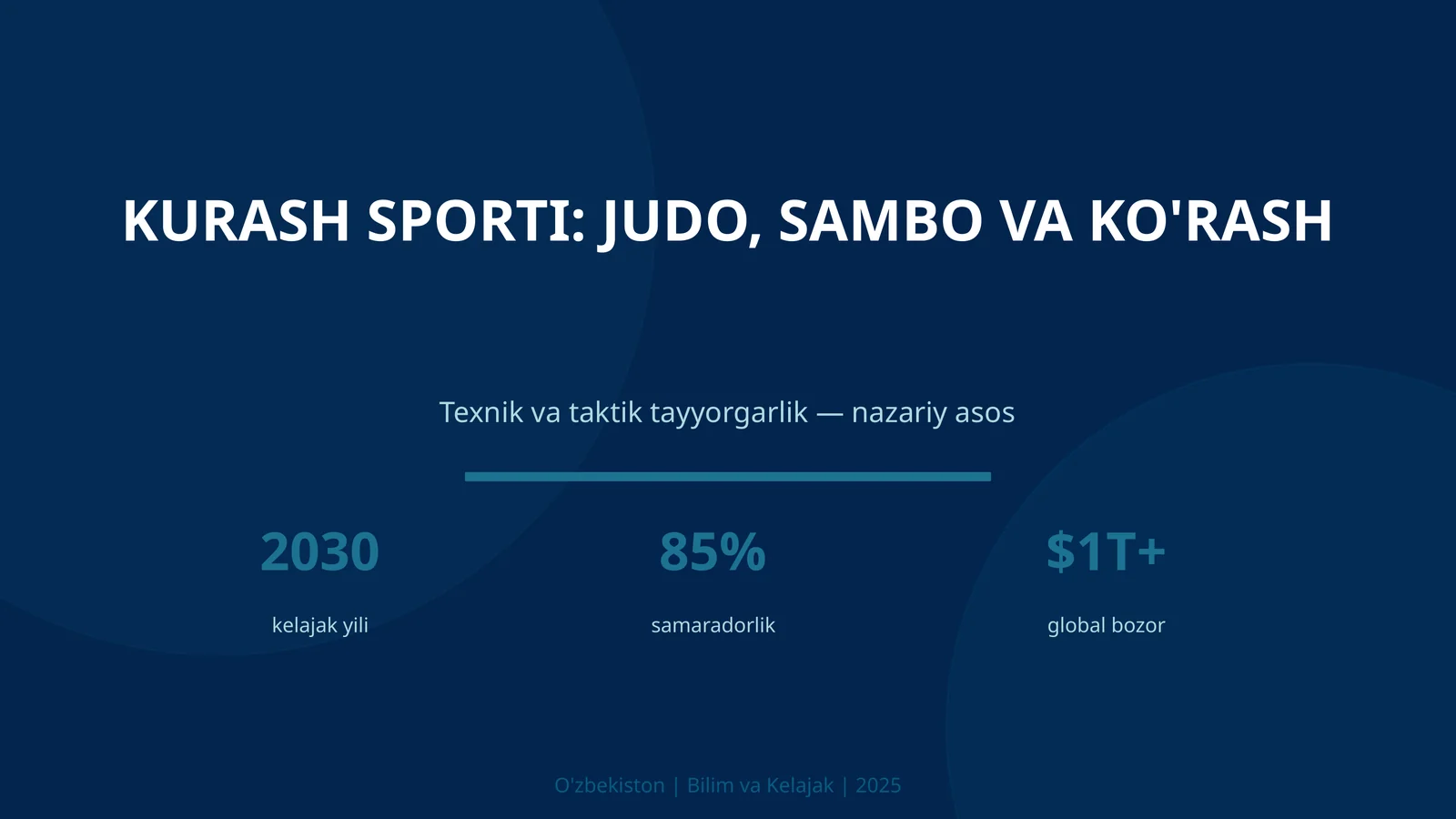 Kurash sporti: judo, sambo va ko'rash