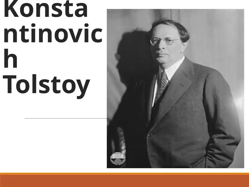 Aleksey Konstantinovich Tolstoy