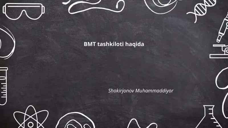 BMT tashkiloti haqida