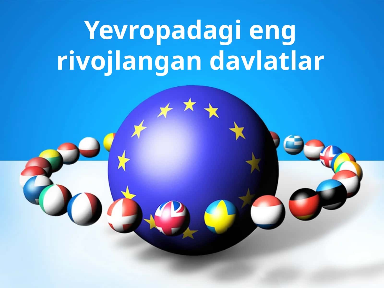 Yevropadagi eng rivojlangan davlatlar