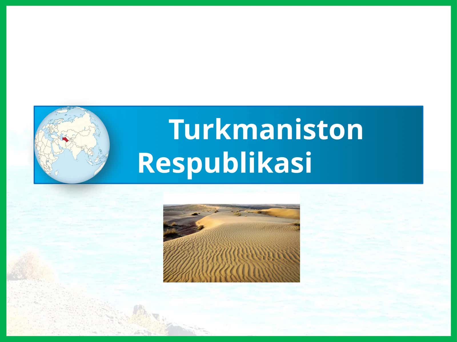 Turkmaniston Respublikasi