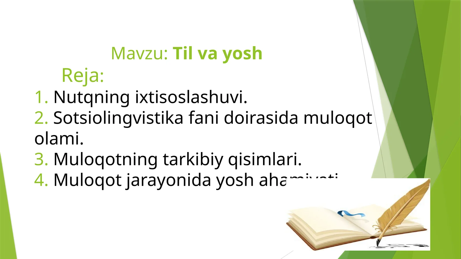 Til va yosh