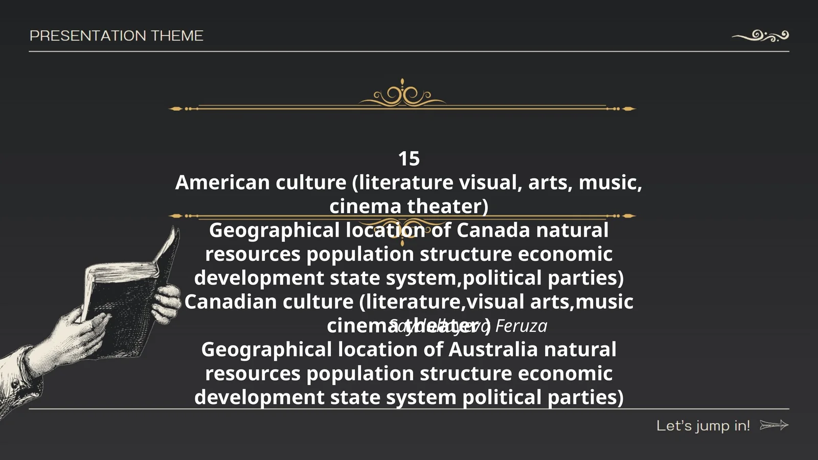 Geographical location of Australia