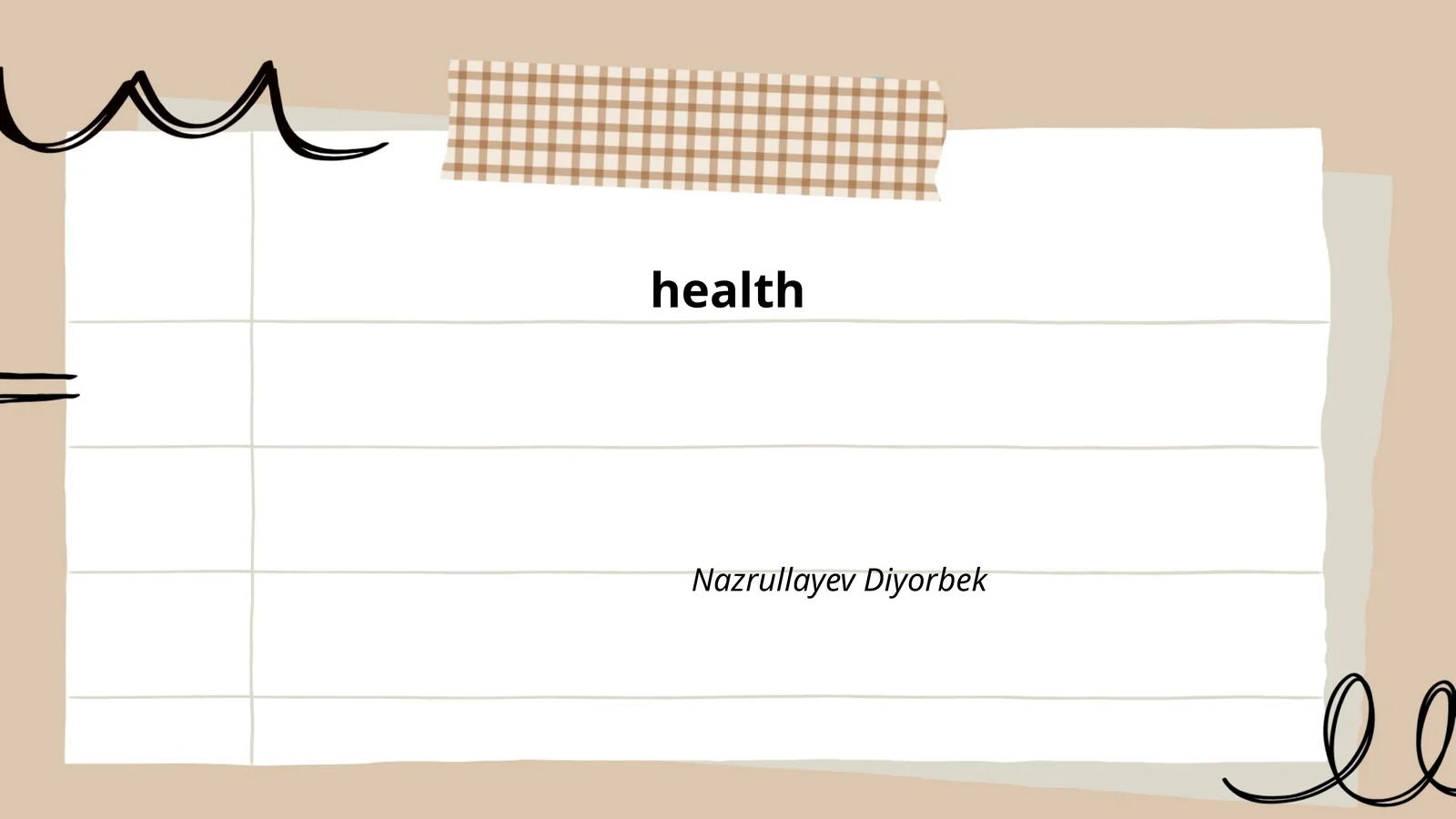 Nutrition