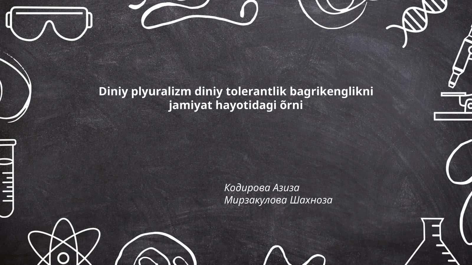 Diniy plyuralizmning ma'nosi va mohiyati