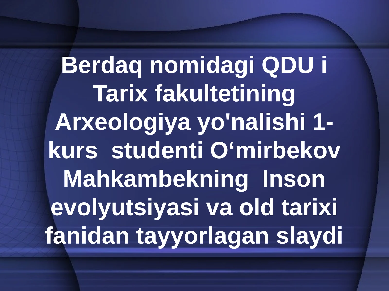 Muzlik davri haqida tushuncha