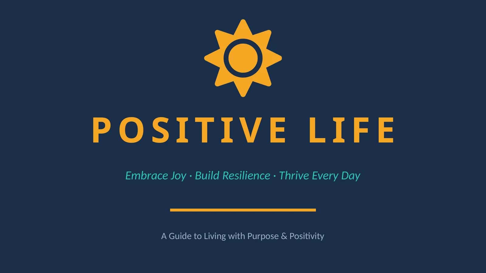 POSITIVE LIFE