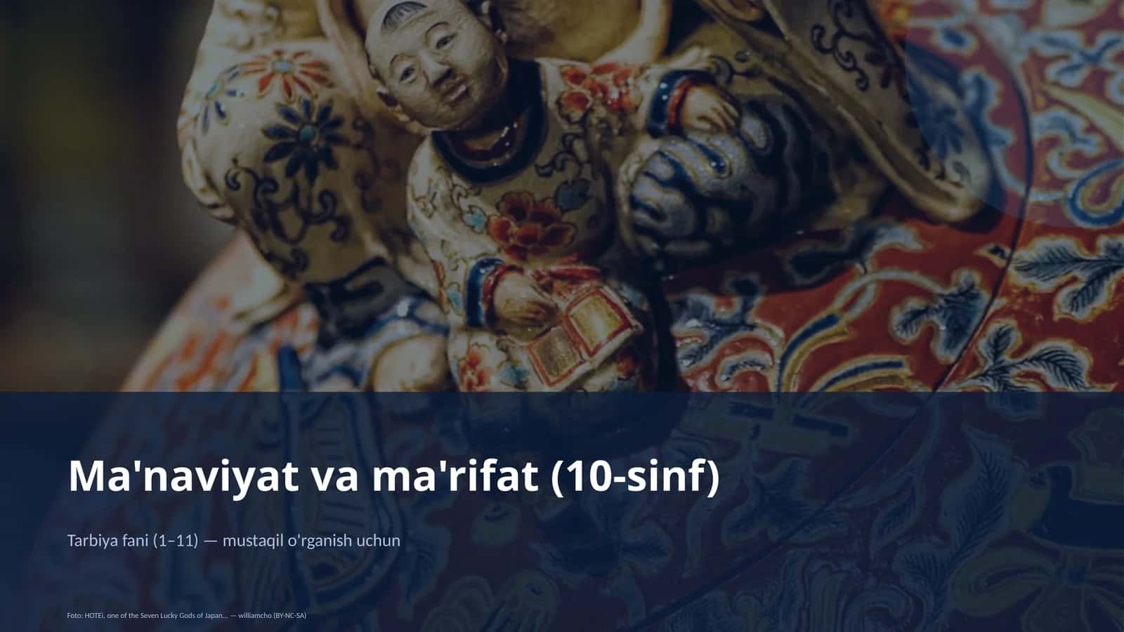 Ma'naviyat va ma'rifat (10-sinf)