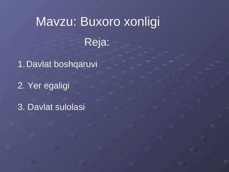 Buxoro xonligi