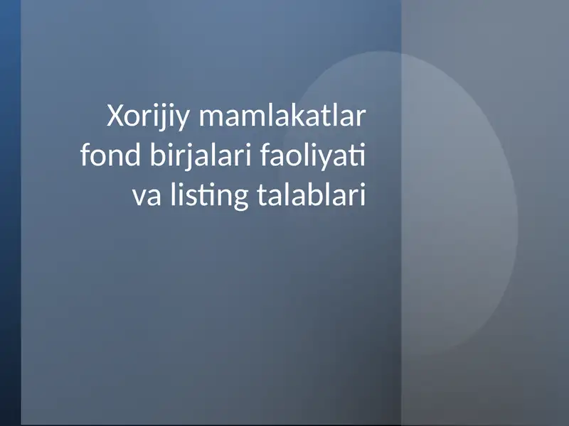 Fond birjasi