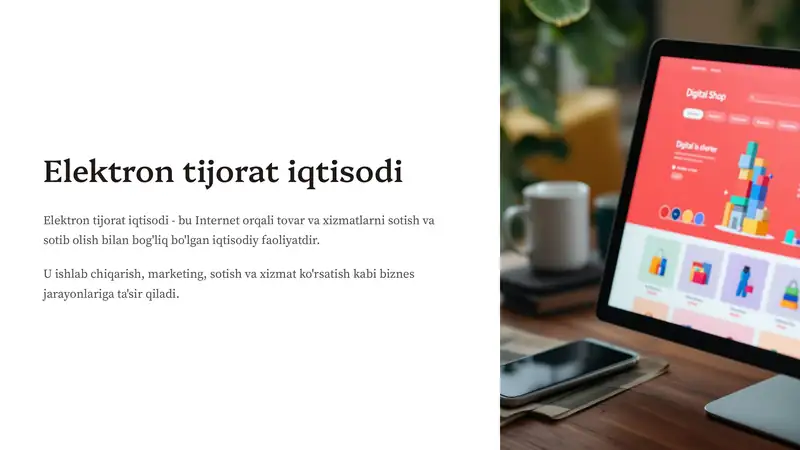 Elektron Tijorat Iqtisodi