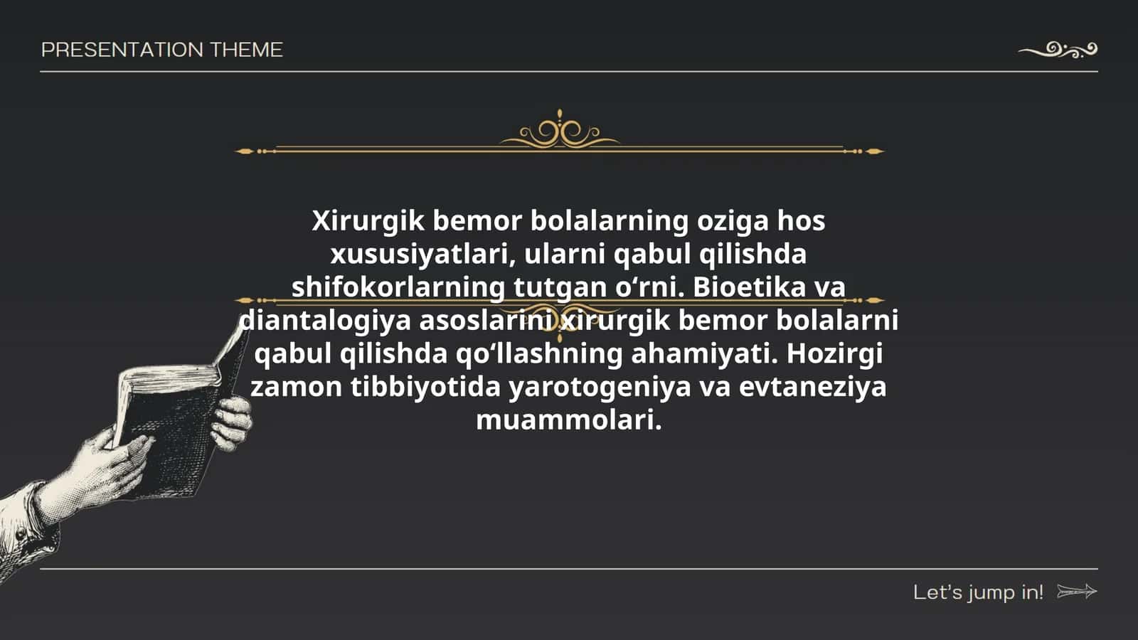 Xirurgik Bemor Bolalarning Qo'llab-quvatlanish usullari