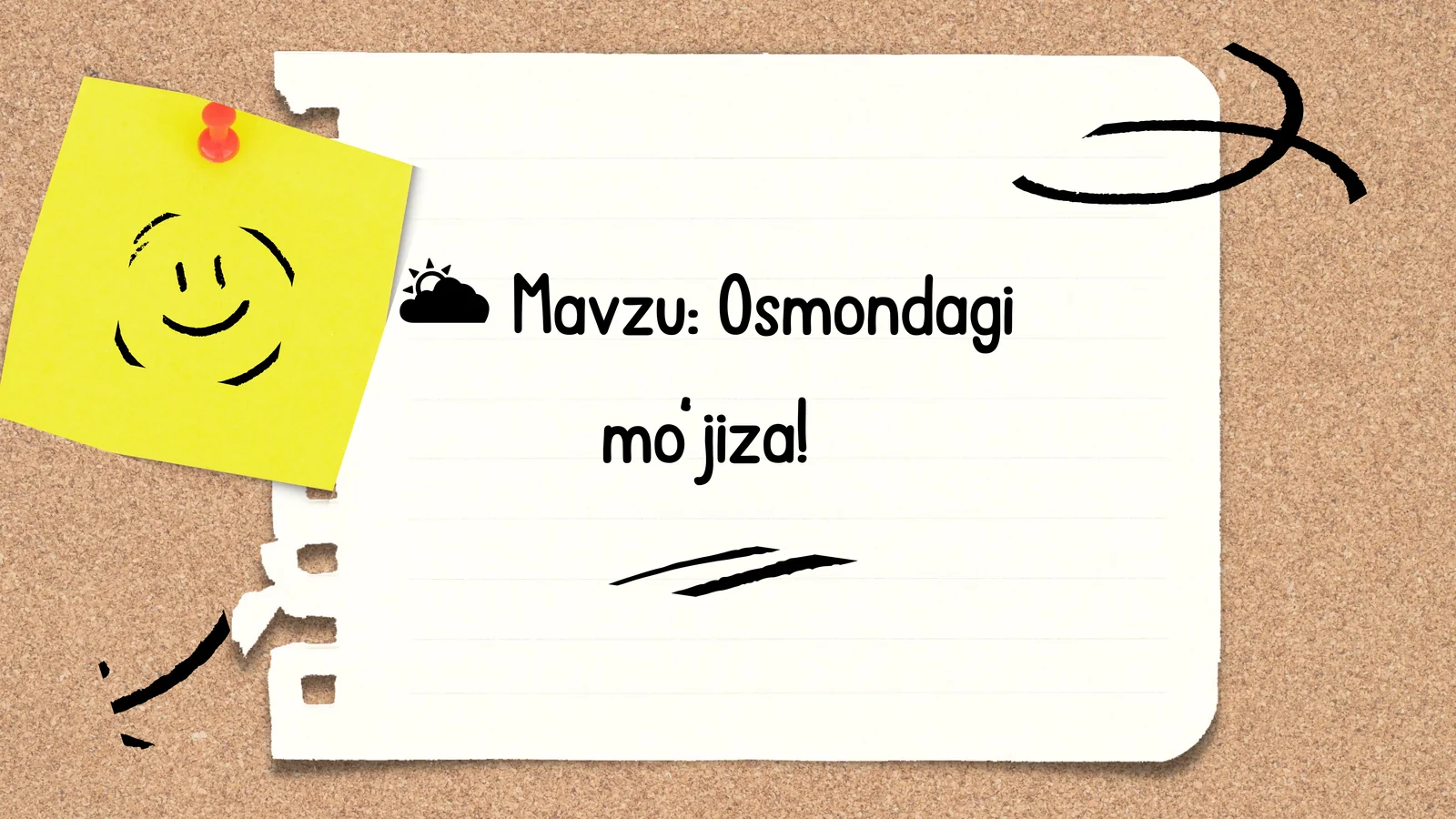Osmondagi mo‘jiza!