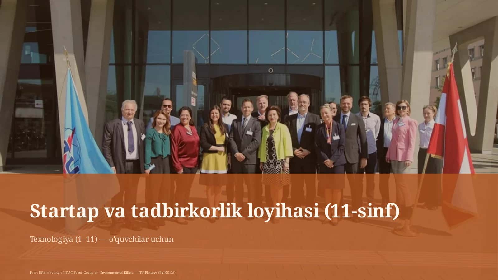 Startap va tadbirkorlik loyihasi (11-sinf)